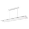 Globo MURPHY Lampadario a sospensione LED Bianco, 1-Luce, Telecomando, Cambia colore