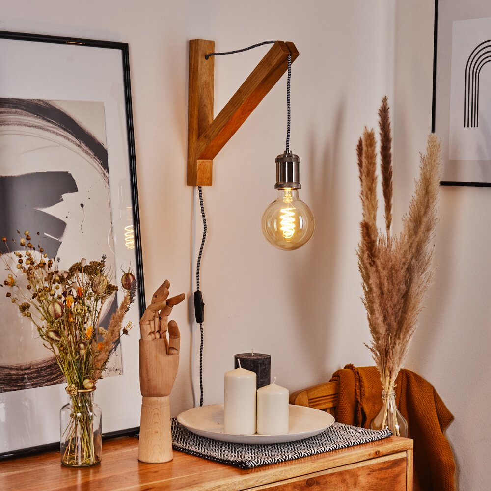 Laveille Applique Écru, Nichel opaco, 1-Luce main product photo