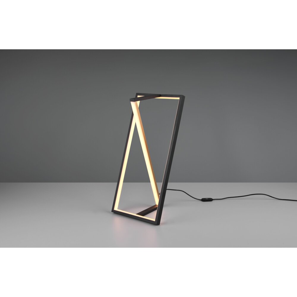 Trio-Leuchten Edge Lampada da tavolo LED Nero, 1-Luce main product photo