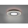 Trio-Leuchten Verus Plafoniera LED Nichel opaco, 1-Luce, Telecomando