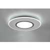 Trio-Leuchten Verus Plafoniera LED Nichel opaco, 1-Luce, Telecomando