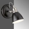 Fischer-Honsel Wales Applique Nero, 1-Luce