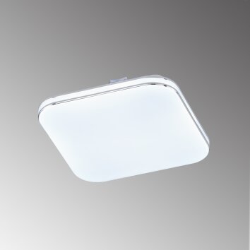 Fischer-Honsel Porto Plafoniera LED Bianco, 1-Luce