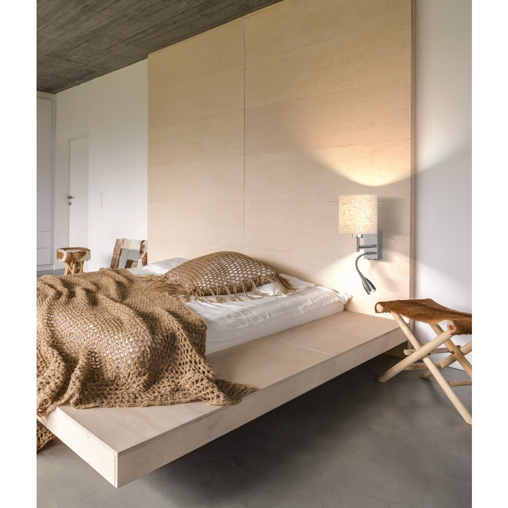 Fischer-Honsel Dreamer Applique Nichel opaco, 1-Luce main product photo