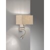 Fischer-Honsel Dream Applique Nichel opaco, 1-Luce