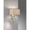 Fischer-Honsel Dream Applique Nichel opaco, 1-Luce