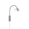 Fischer-Honsel River Lampada da tavolo LED Nichel opaco, 1-Luce