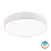 SCHÖNER-WOHNEN-Kollektion Pina Plafoniera LED Bianco, 1-Luce, Telecomando