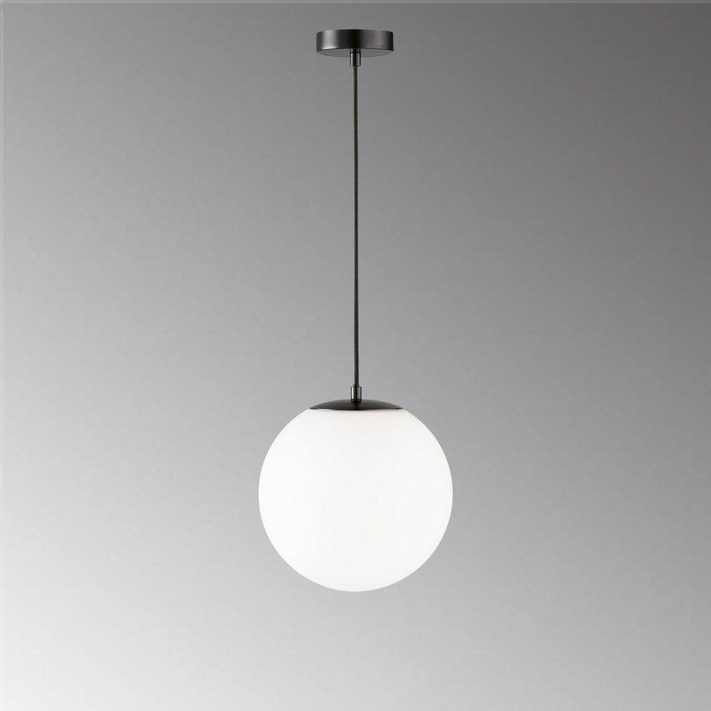 SCHÖNER-WOHNEN-Kollektion Palais Lampada a Sospensione Nero, 1-Luce main product photo