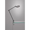 SCHÖNER-WOHNEN-Kollektion Office Lampada con pinza LED Nero, 1-Luce