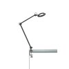 SCHÖNER-WOHNEN-Kollektion Office Lampada con pinza LED Nero, 1-Luce