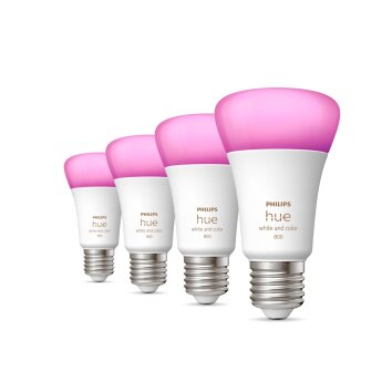 Philips Hue White & Color Ambiance LED E27 6,5 Watt 2000 - 6500 Kelvin 570 Lumen