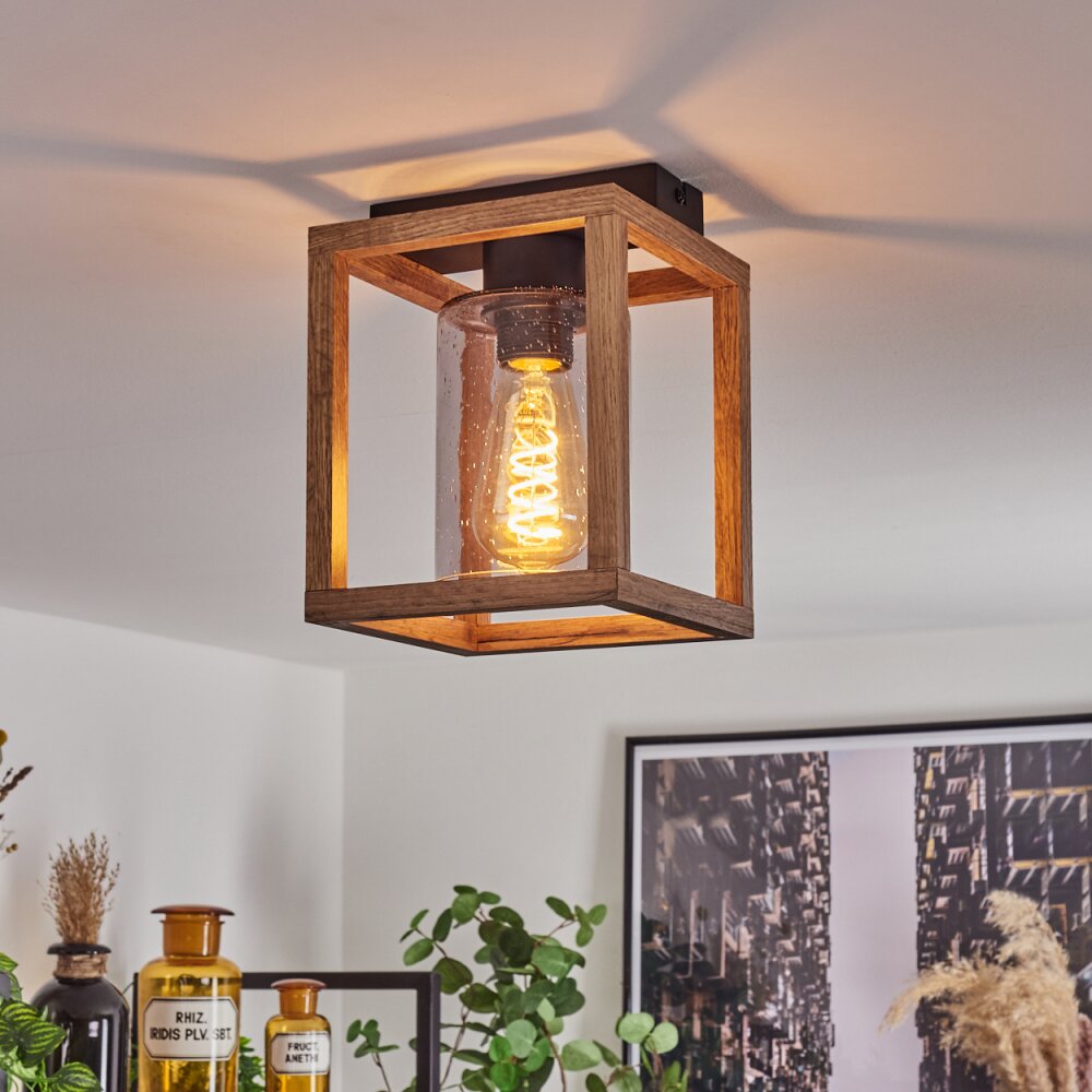 Brugg Plafoniera Marrone, Nero, 1-Luce main product photo