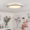 Sapioris Plafoniera LED Argento, 1-Luce