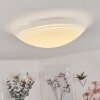Worben Plafoniera LED Bianco, 1-Luce