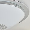 Pratteln Plafoniera LED Cromo, 1-Luce