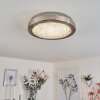 Kerns Plafoniera LED Nichel opaco, 1-Luce