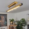 Rodeche Plafoniera LED Ottone, 1-Luce