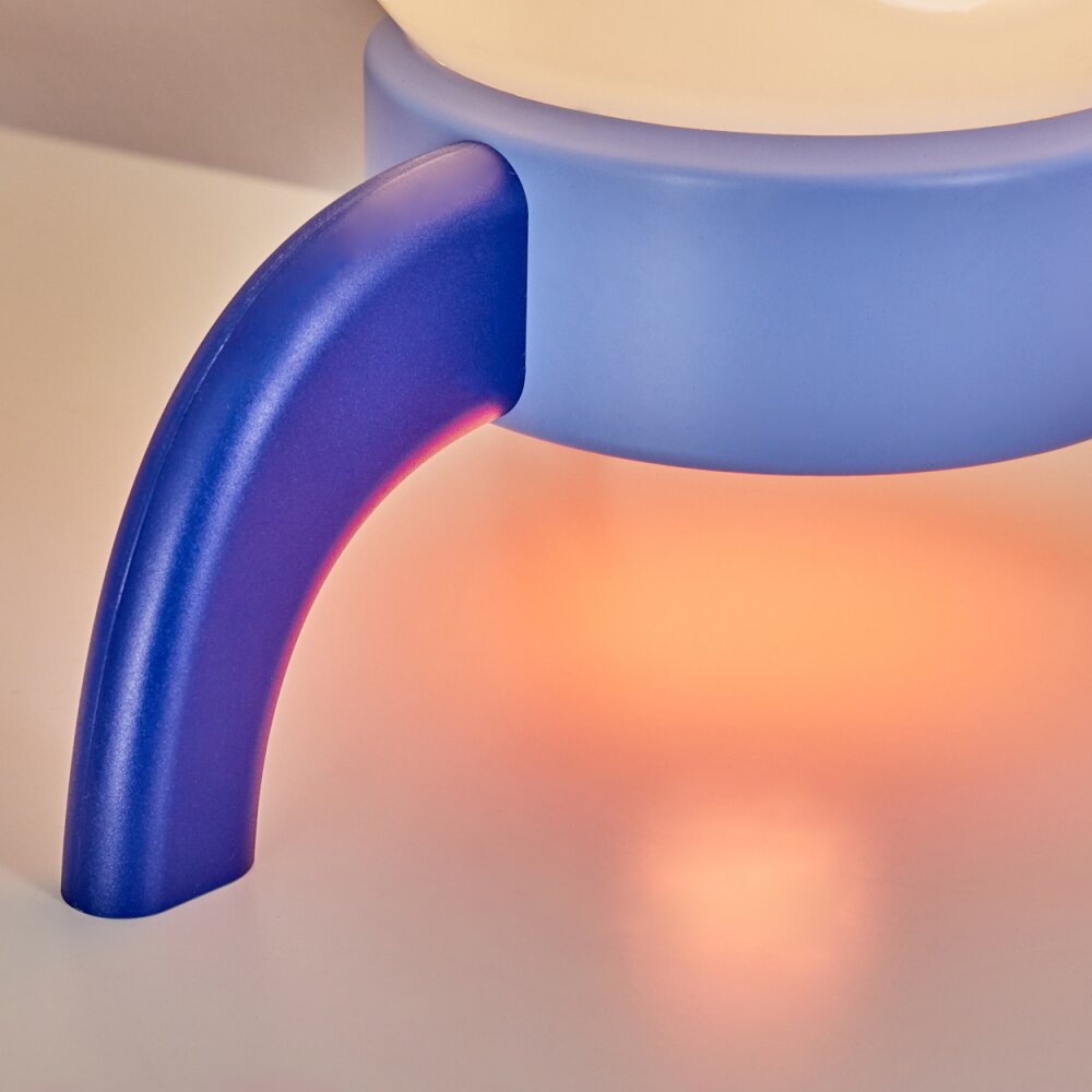 Rougemont Lampada da tavolo LED Blu, 1-Luce