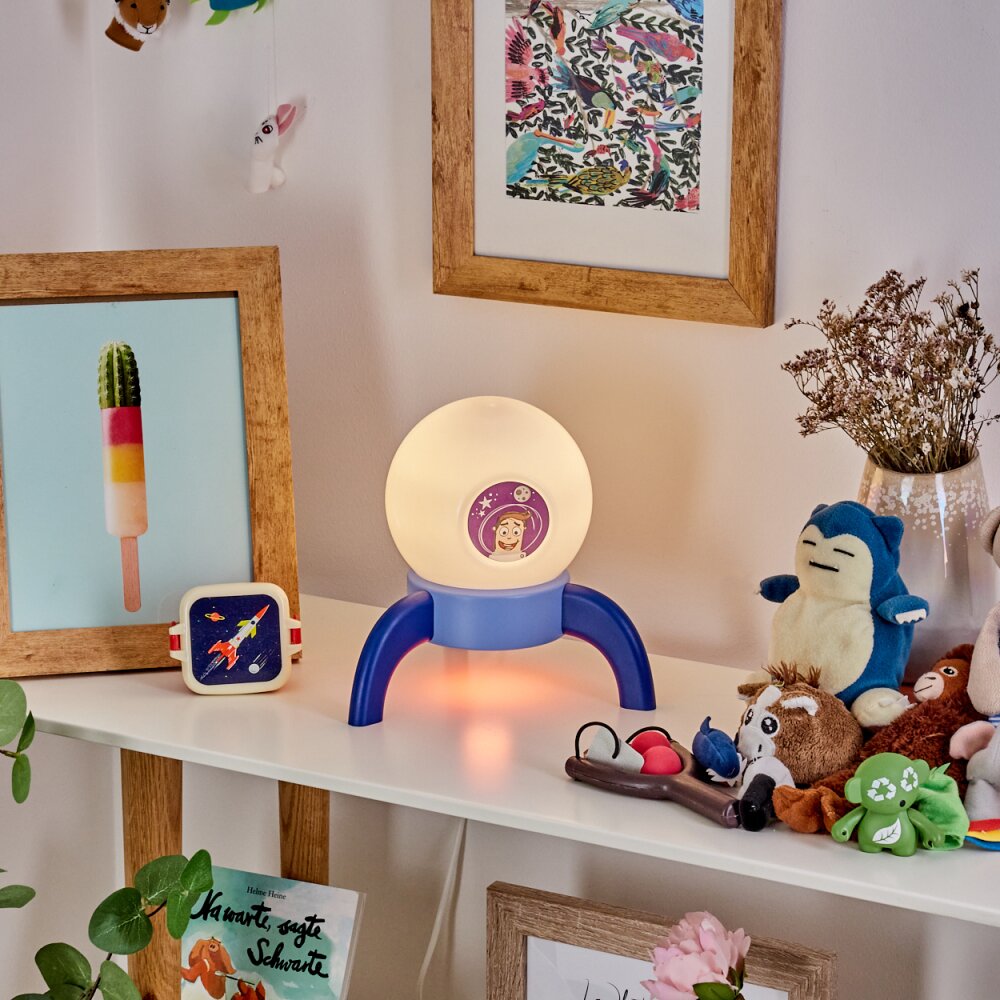 Rougemont Lampada da tavolo LED Blu, 1-Luce