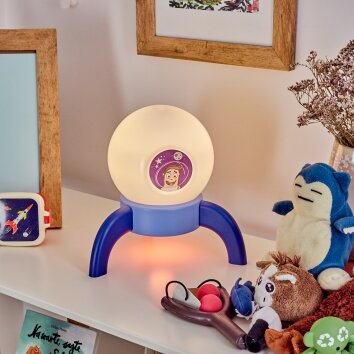 Rougemont Lampada da tavolo LED Blu, 1-Luce