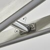 Schleitheim Lampada a Sospensione Cromo, Nichel opaco, Bianco, 1-Luce