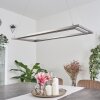 Schleitheim Lampada a Sospensione Cromo, Nichel opaco, Bianco, 1-Luce