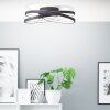 Brilliant Labyrinth Plafoniera LED Nero, 1-Luce