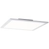 Brilliant Flat Plafoniera LED Argento, 1-Luce, Telecomando