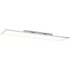 Brilliant Flat Plafoniera LED Argento, 1-Luce, Telecomando