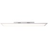 Brilliant Flat Plafoniera LED Argento, 1-Luce, Telecomando