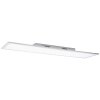 Brilliant Flat Plafoniera LED Argento, 1-Luce, Telecomando