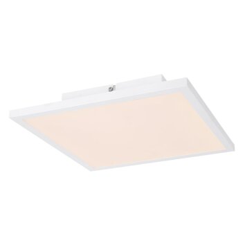 Globo DORO Plafoniera LED Bianco, 1-Luce, Telecomando