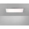 Paul Neuhaus FRAMELESS Plafoniera LED Bianco, 1-Luce, Telecomando, Cambia colore