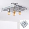 Octoraro Plafoniera Argento, 4-Luci