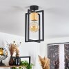 Bergo Plafoniera Nero, 1-Luce