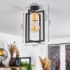 Bergo Plafoniera Nero, 1-Luce