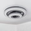 Kolo Plafoniera LED Grigio, Bianco, 1-Luce, Telecomando