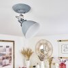 Koppom Plafoniera Cromo, Grigio, 1-Luce