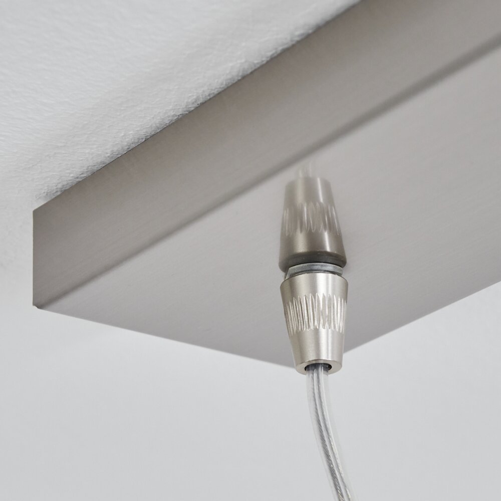 Freeport Lampada a Sospensione Nichel opaco, 3-Luci