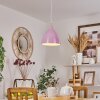 Roseway Lampadario a sospensione Fucsia, 1-Luce