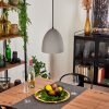 Stettler Lampadario a sospensione Nero, 1-Luce