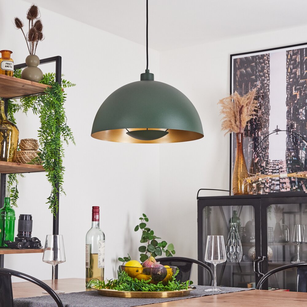 Vivian Lampadario a sospensione Verde, 1-Luce