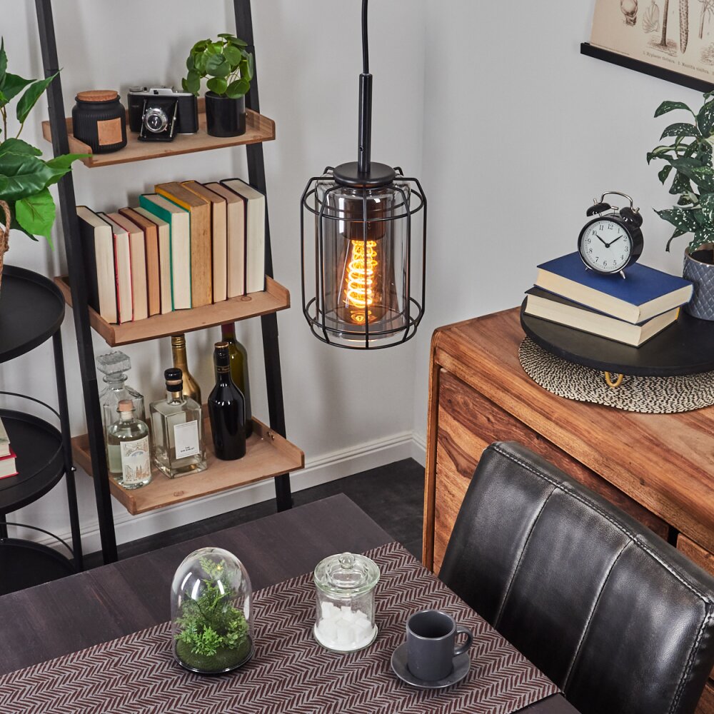 Thusis Lampadario a sospensione Nero, 1-Luce main product photo