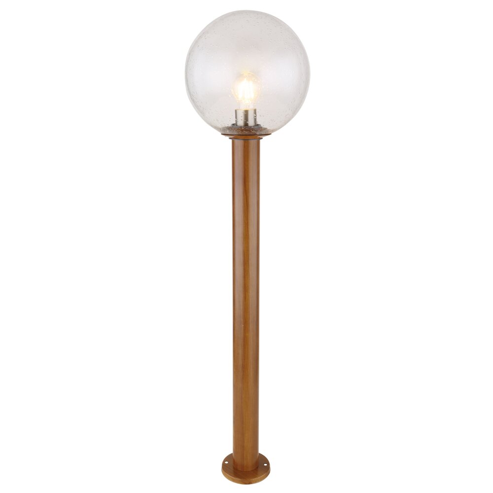 Globo OSSY Lampioncino Segnapasso Aspetto del legno, 1-Luce main product photo