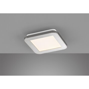 Fischer & Honsel Gotland Plafoniera LED Argento, 1-Luce