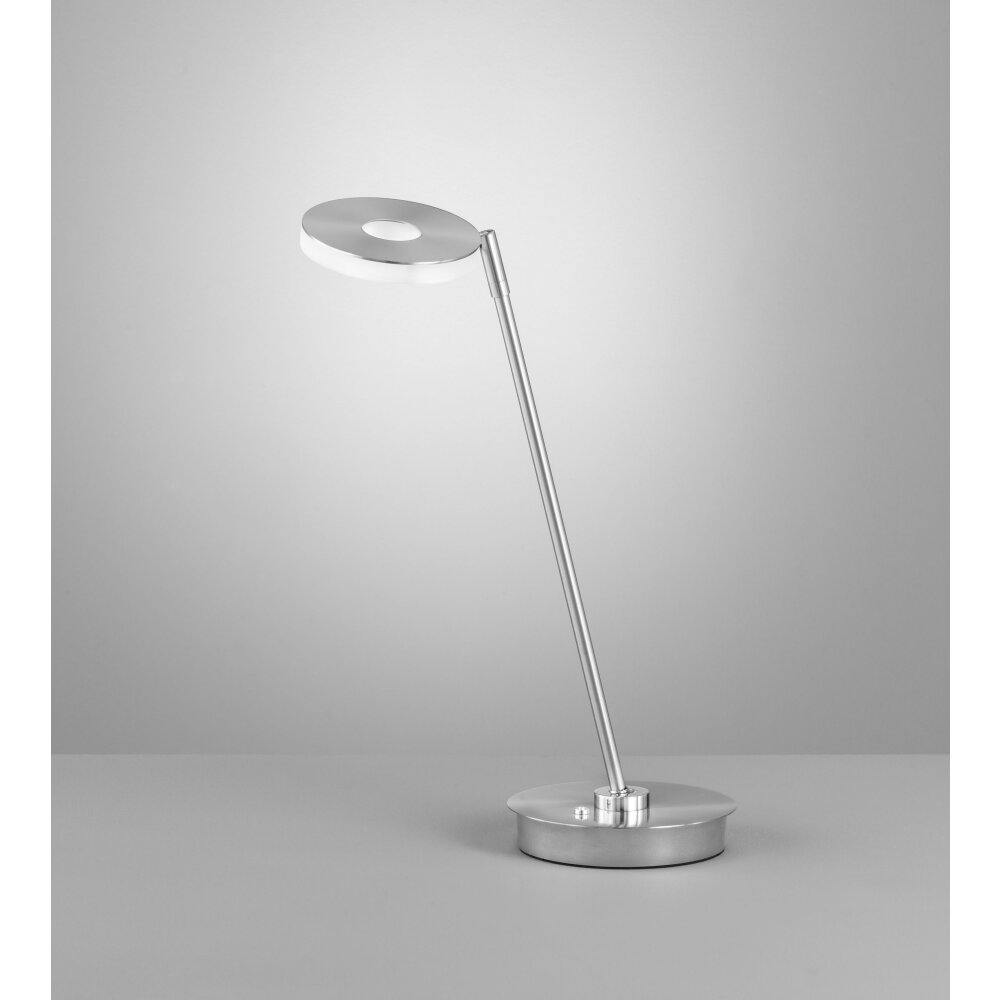 Fischer & Honsel Dent Lampada da tavolo LED Nichel opaco, 1-Luce main product photo