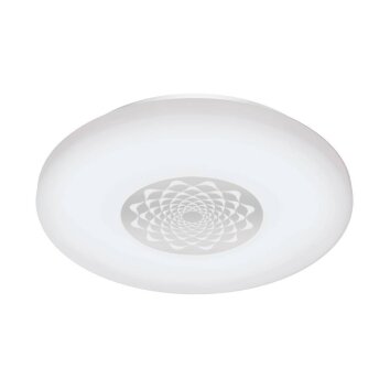 Eglo CAPASSO-Z Plafoniera LED Bianco, 4-Luci, Cambia colore