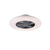 Reality Visby Ventilatore Cromo, 1-Luce