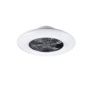 Reality Visby Ventilatore Cromo, 1-Luce